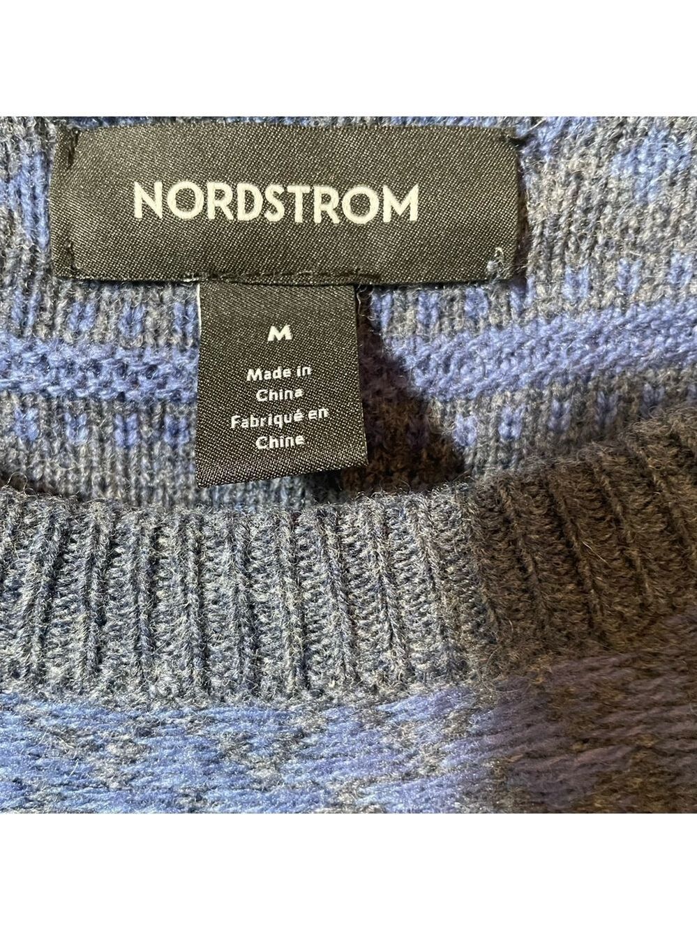 nordstrom men’s patterned sweater - Picture 7 of 8
